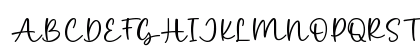 Keshia Regular Uppercase Preview