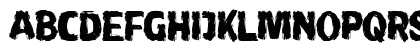 Kinken Regular Uppercase Preview