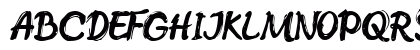 La Matinale Regular Uppercase Preview