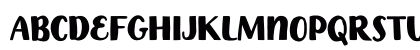 Lost Writting Regular Uppercase Preview