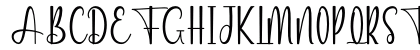 Magdalena Regular Uppercase Preview