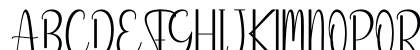 Manda Nanda Regular Uppercase Preview