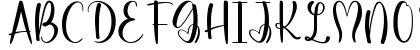 Love Painter Demo Regular Uppercase Preview
