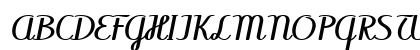 Mamzelle ExtExp Italic Uppercase Preview