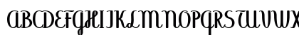 Mamzelle Regular Uppercase Preview