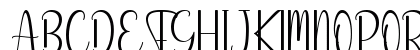 Manda Nanda Regular Uppercase Preview