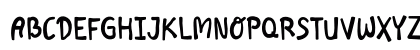 Mosart Regular Uppercase Preview