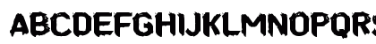 M Medok Regular Uppercase Preview