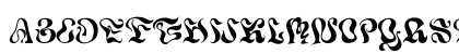 Meander - Free Trial Regular Uppercase Preview
