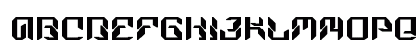 Mechadroid Regular Uppercase Preview