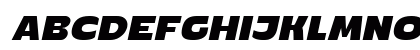Mertune Light Italic Uppercase Preview