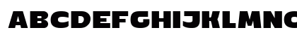 Mertune Regular Uppercase Preview