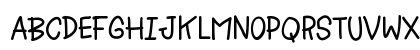 Miraze Regular Uppercase Preview