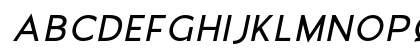 Moirest Bold Italic Uppercase Preview
