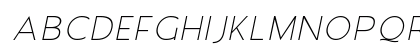 Moirest Light Italic Uppercase Preview