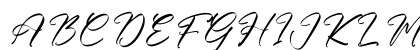 Morietta Garden DEMO VERSION Italic Uppercase Preview