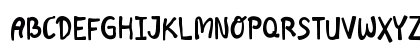 Mosart Regular Uppercase Preview