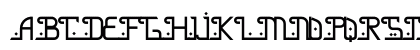 Muzafer PERSONAL USE ONLY! Regular Uppercase Preview