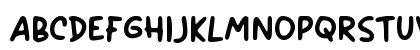 Oafedo Chill Regular Uppercase Preview