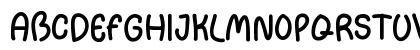 Oahyou Minna Regular Uppercase Preview