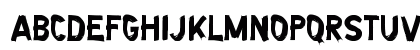Oayues Regular Uppercase Preview
