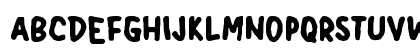 Obafen Regular Uppercase Preview