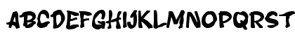 Obagety Regular Uppercase Preview
