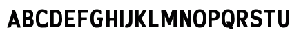 Obaken Regular Uppercase Preview