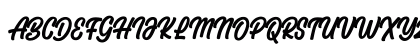 Orittish Regular Uppercase Preview