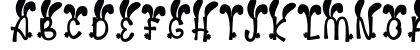Palm Sunday Bunny Regular Uppercase Preview