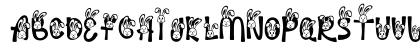 Palm Sunday Bunny Head Regular Uppercase Preview