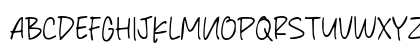 Pendent Signature Regular Uppercase Preview