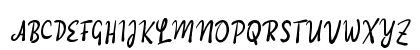 Paaniye Brusho Regular Uppercase Preview