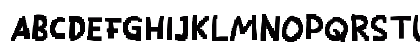 Paaxel Regular Uppercase Preview
