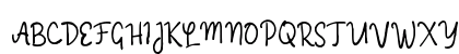 Pabaeng Signature Regular Uppercase Preview