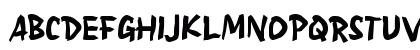 Pabaus Regular Uppercase Preview