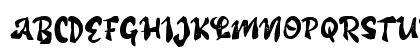 Pacheow Regular Uppercase Preview