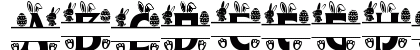 Perfect Easter Monogram Regular Uppercase Preview