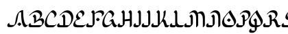 Qirania Regular Uppercase Preview