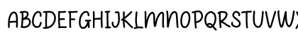 Quick Good Regular Uppercase Preview