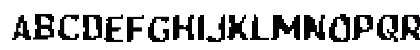 Qapixa Regular Uppercase Preview