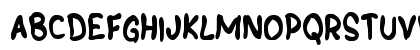 i Imute Cute Regular Uppercase Preview