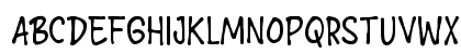 n Namun Regular Uppercase Preview