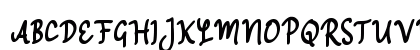 n Nesilya Regular Uppercase Preview