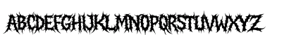 Rotting Genesis Regular Uppercase Preview