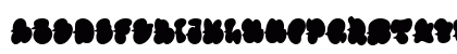Rollbeat Graffiti Fill Regular Uppercase Preview