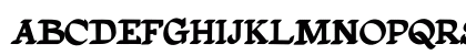 SLAB GRAB Regular Uppercase Preview