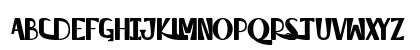 Sissy That Font Regular Uppercase Preview