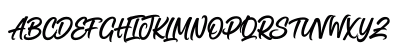 Skilled Hands Regular Uppercase Preview