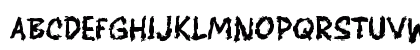 Sabhore Regular Uppercase Preview